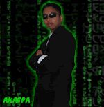 Its me. Matrix-style.