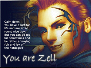 I'm Zell!