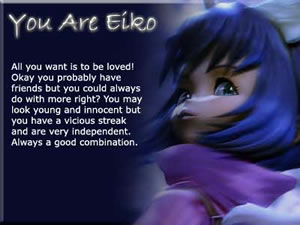 I'm Eiko!